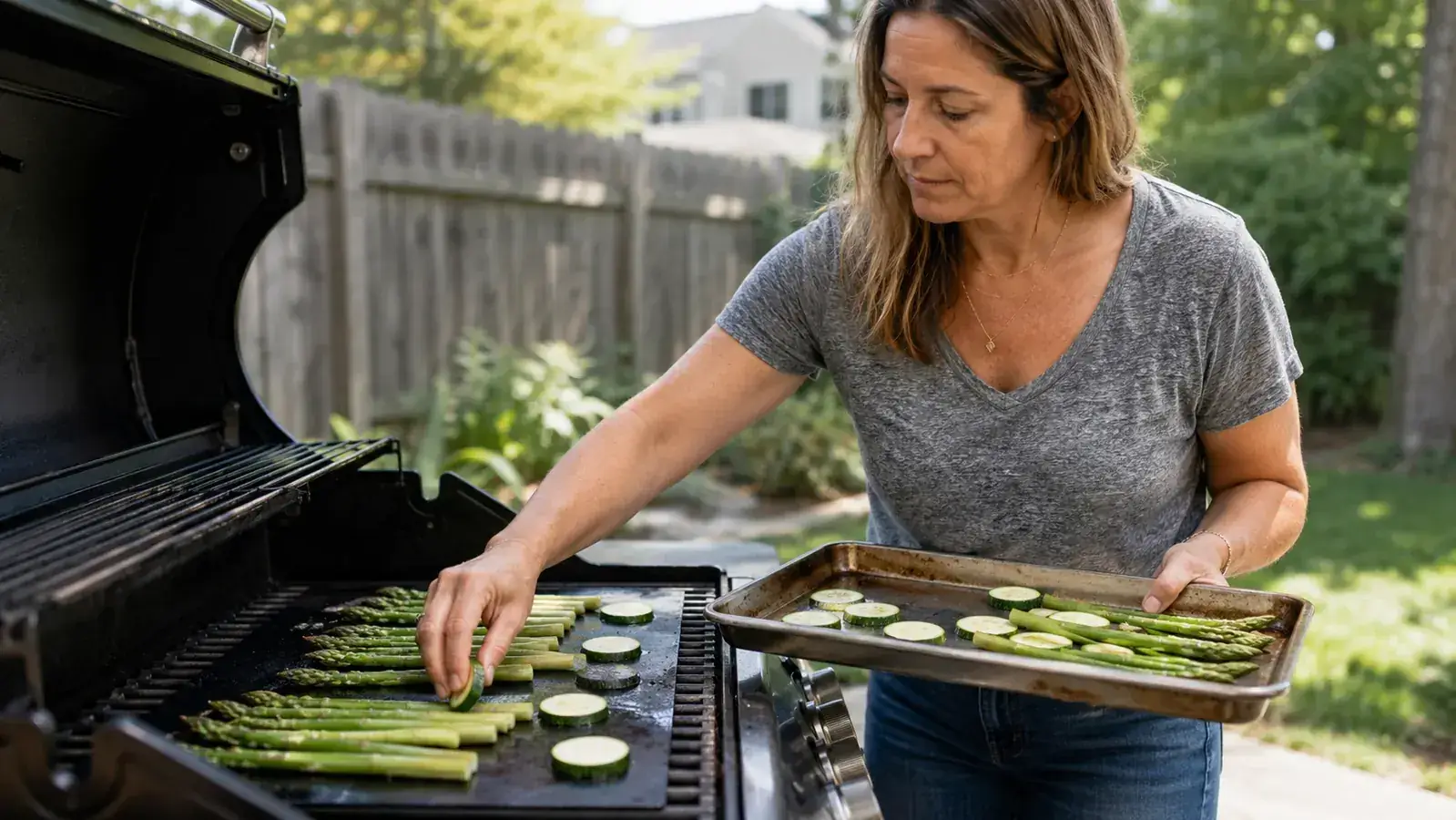 I Lost Half My Shrimp Through the Grill Grates Until I Tried a $14 Grill Mat Set
