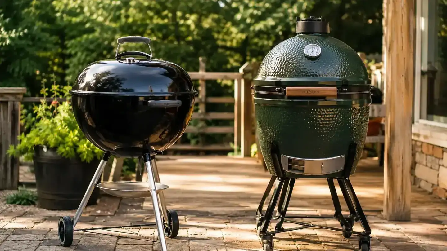 Weber Kettle vs Kamado Grill: Which Charcoal Setup Is Right for Your Backyard?